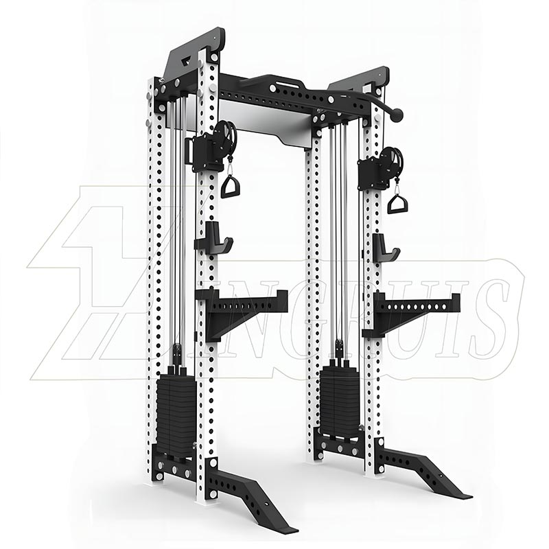 Cable Crossover ပါရှိသည့် All-in-One Power Rack