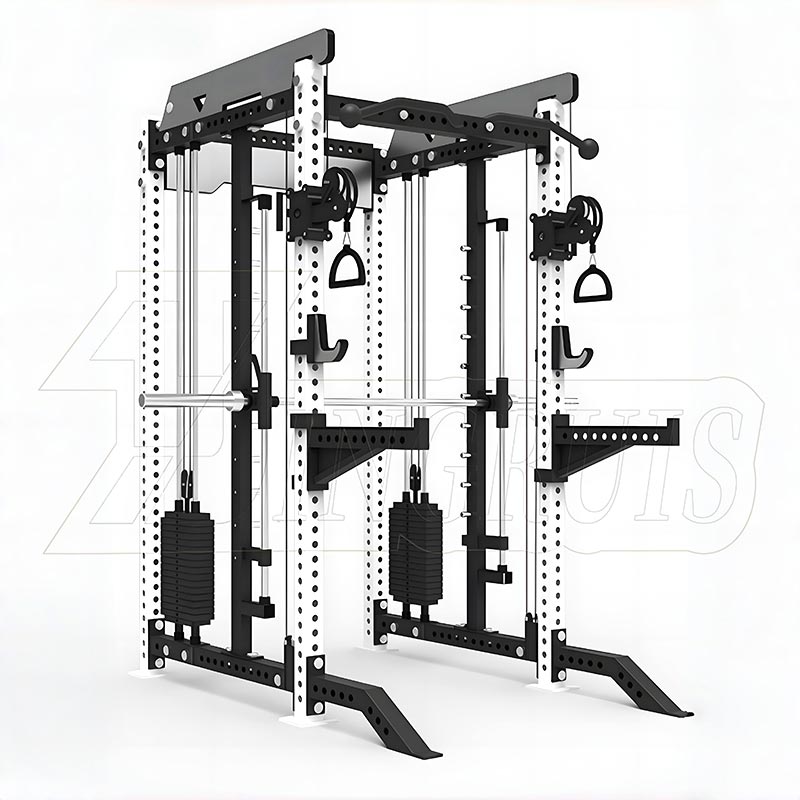 Cable Crossover+Smith ပါသည့် All-in-One Power Rack