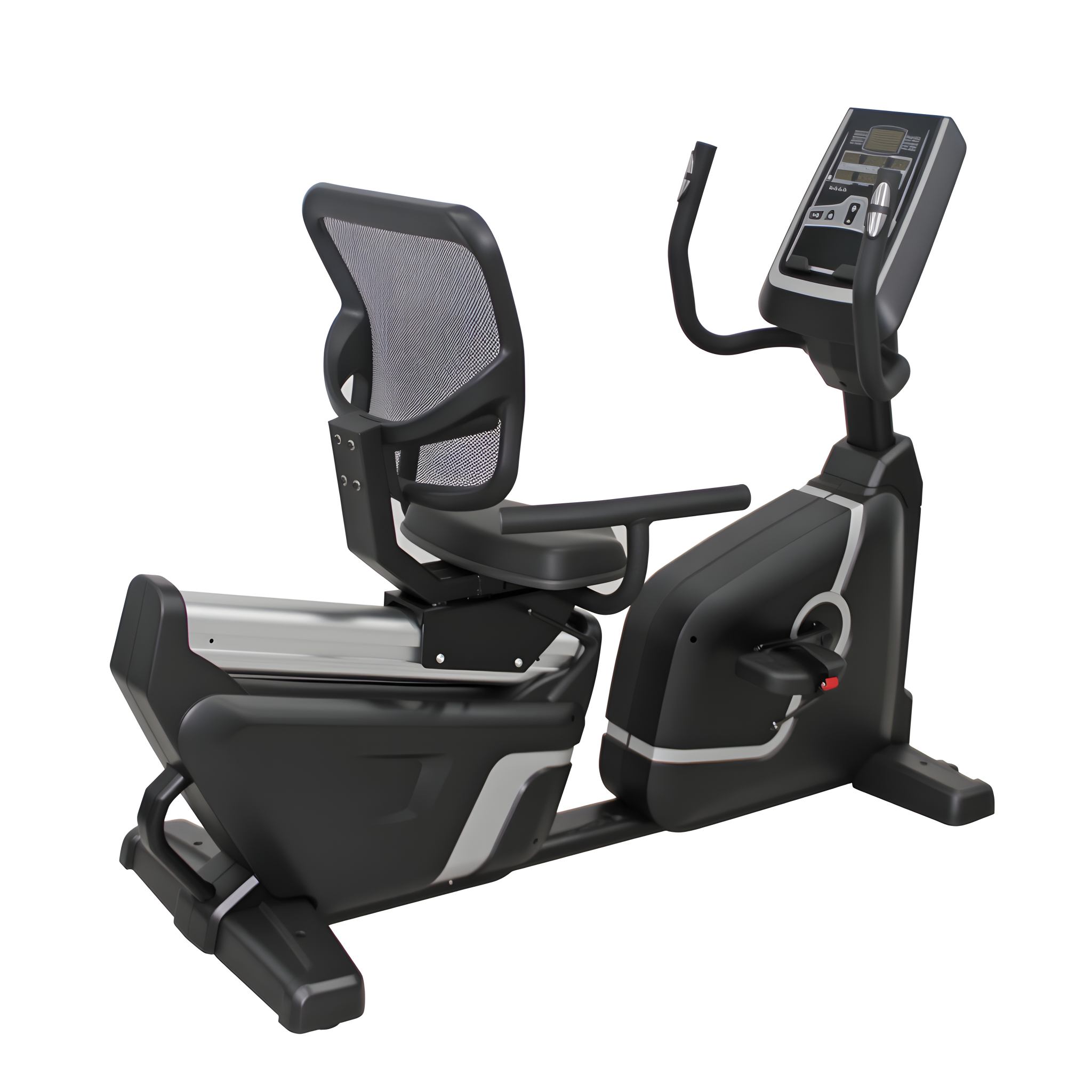လုပ်ငန်းသုံး Recumbent လေ့ကျင့်ခန်းစက်ဘီး