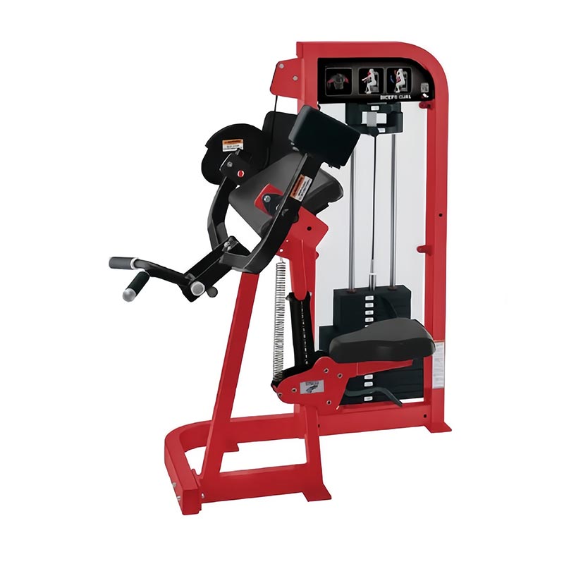 Biceps Curl Machine ကိုရွေးပါ။